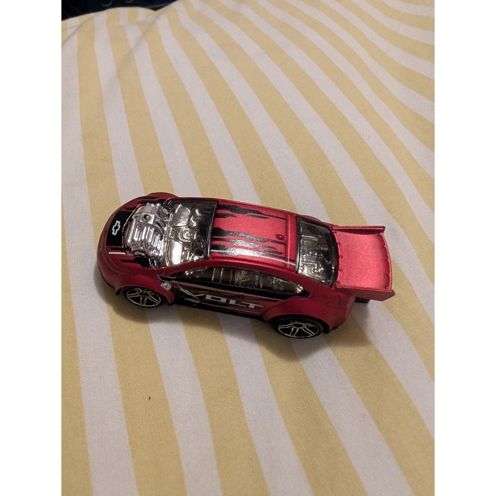 Hot Wheels Red Chevy Super Volt HW City 2015 1/64 Diecast Car Loose